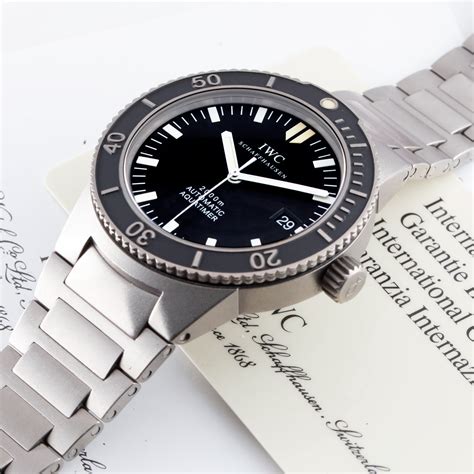 iwc aquatimer 2000 yellow|IWC aquatimer 2000 titanium 3536.